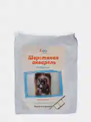 Набор для валяния, рисование шерстью, шерстяная акварель "Собака" 10*15 см. ЛеКо