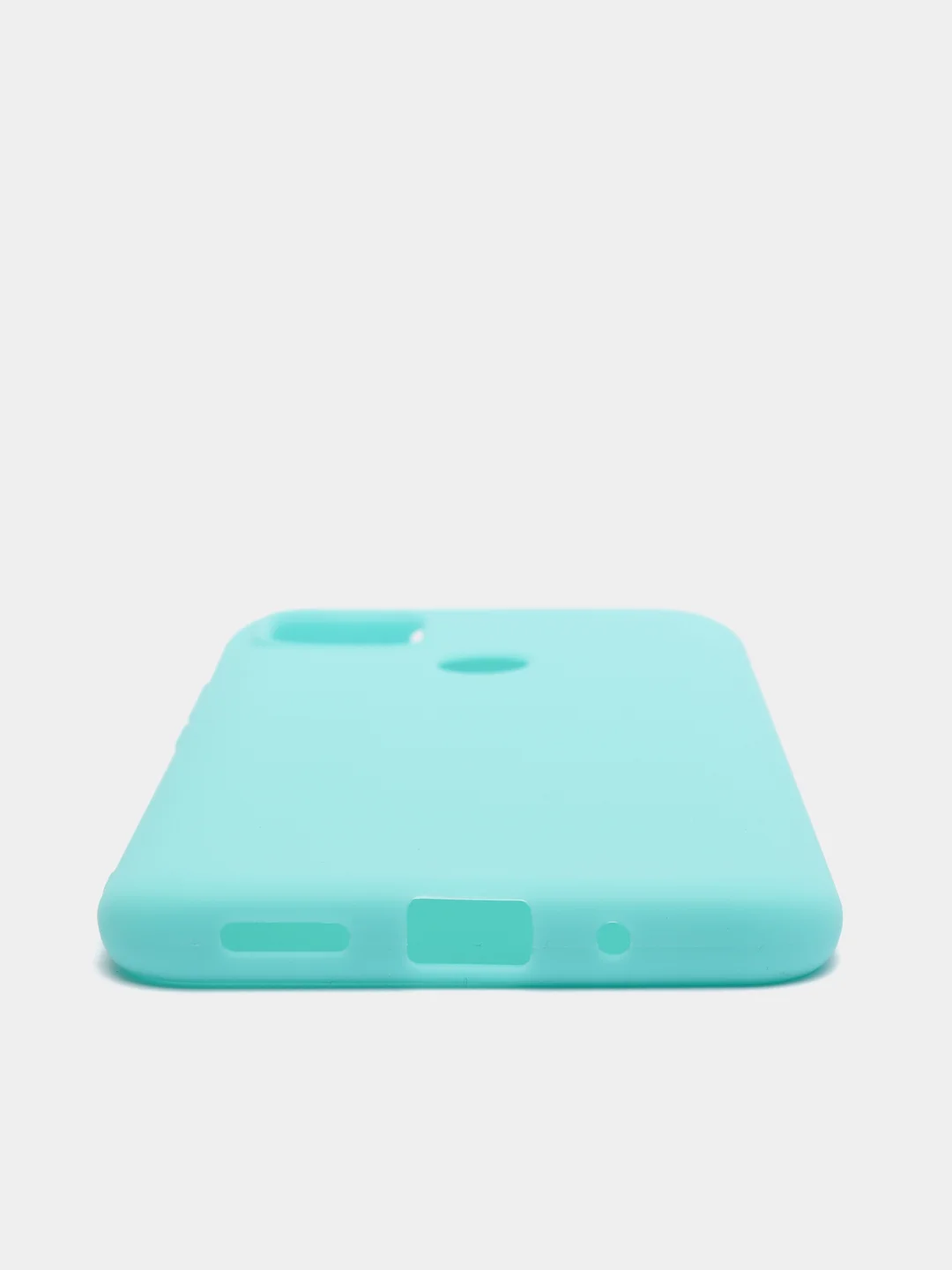 Бирюзовый чехол силиконовый для Xiaomi Redmi 9C
