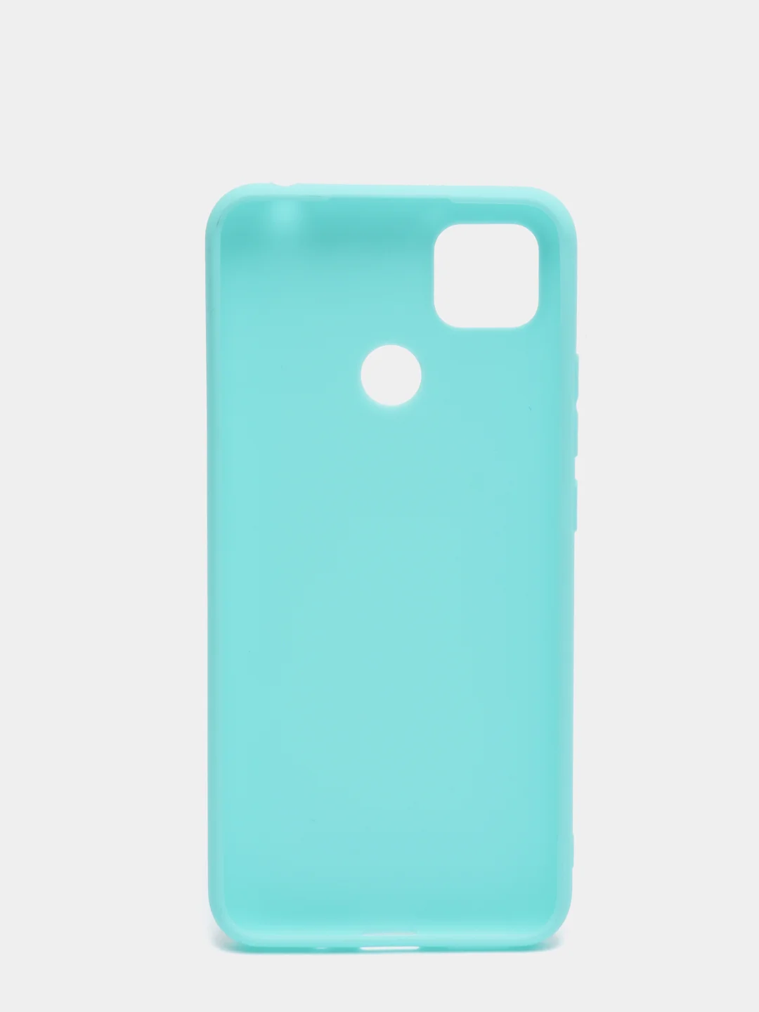 Бирюзовый чехол силиконовый для Xiaomi Redmi 9C
