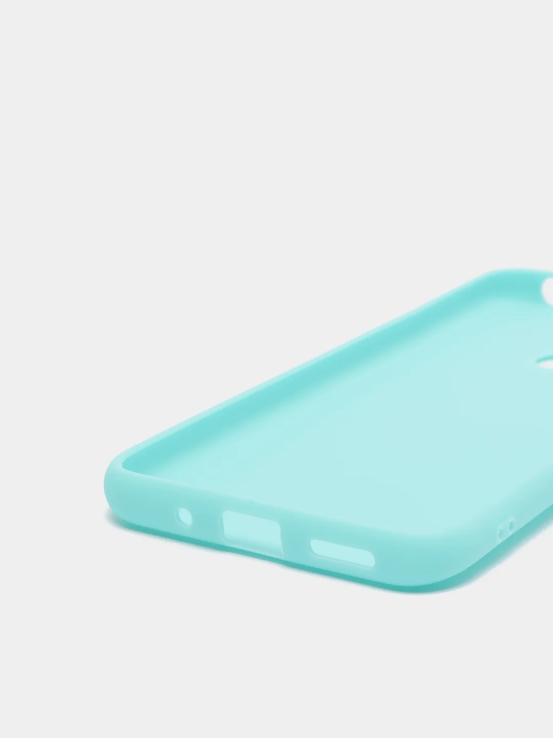 Бирюзовый чехол силиконовый для Xiaomi Redmi 9C
