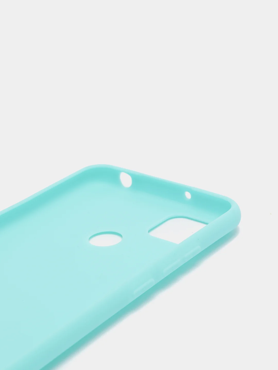 Бирюзовый чехол силиконовый для Xiaomi Redmi 9C