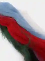 Набор для валяния, рисование шерстью, шерстяная акварель "Черешня" 10*15 см. ЛеКо