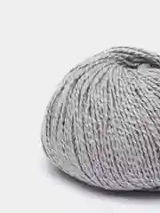 Серый пряжа Fibra Natura Papyrus 78% Хлопок  22% Шелк 50г 120м 1 шт