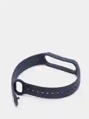 Темно-синий ремешок для Xiaomi Mi Band 5 6 фитнес браслета силиконовый