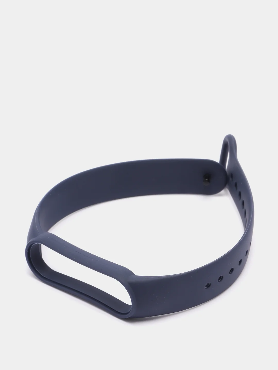 Темно-синий ремешок для Xiaomi Mi Band 5 6 фитнес браслета силиконовый
