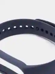 Темно-синий ремешок для Xiaomi Mi Band 5 6 фитнес браслета силиконовый