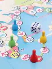 Бирюзовый настольная игра ходилка-бродилка "Макси игры"