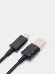 Черный usb Кабель для Android Samsung, Honor, Xiaomi MicroUSB 1 метр 2.4A