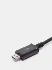 Черный usb Кабель для Android Samsung, Honor, Xiaomi MicroUSB 1 метр 2.4A