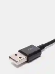 Черный usb Кабель для Android Samsung, Honor, Xiaomi MicroUSB 1 метр 2.4A