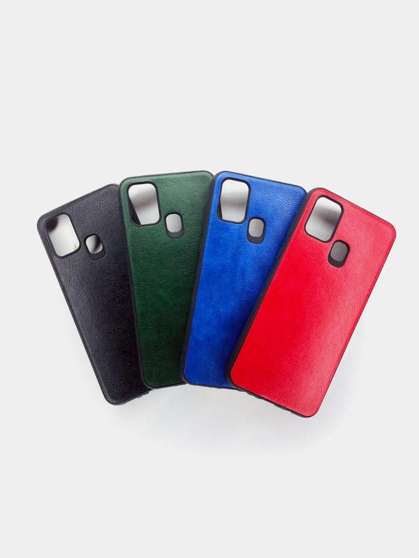 Чехол для Samsung M31 под кожу силиконовый