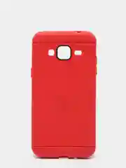 Алый силиконовый усиленный Samsung J3 16