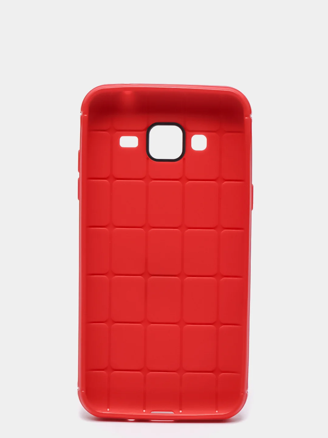 Алый силиконовый усиленный Samsung J3 16