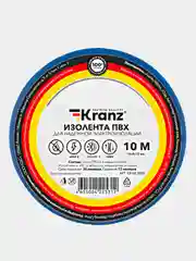 Изолента ПВХ, 15 мм x 10 м KRANZ