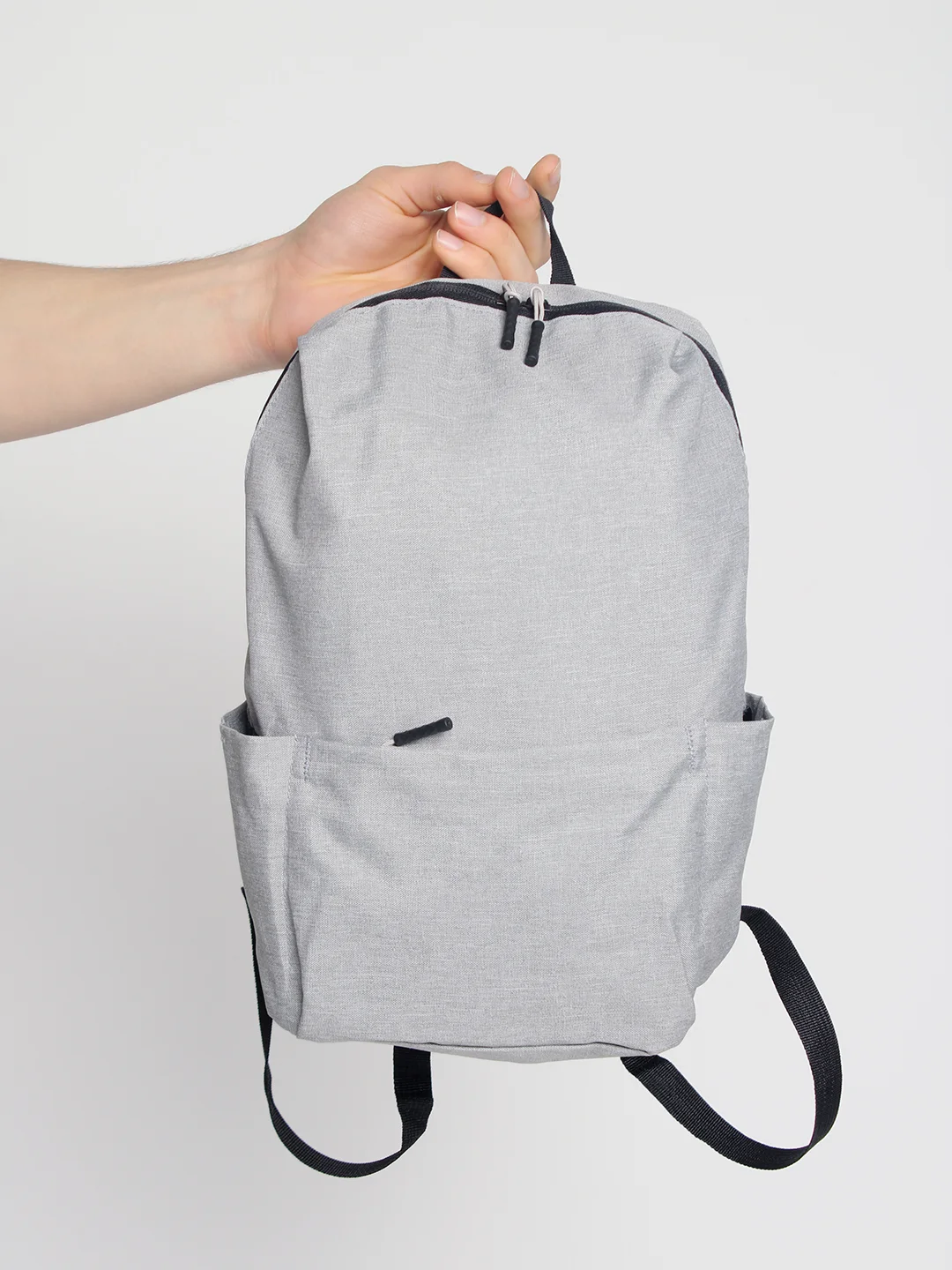 Серый мини рюкзак "Pakkit mini" женский, сумка женская спортивная, городской, черный, 9,5 л