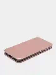 Розовый чехол книжка Honor 6C Pro
