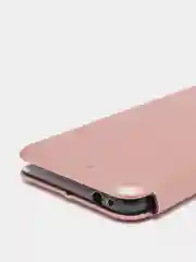 Розовый чехол книжка Honor 6C Pro