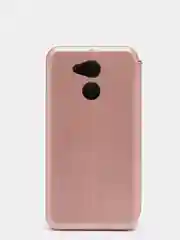 Розовый чехол книжка Honor 6C Pro