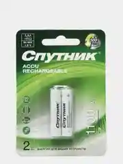 Аккумуляторы AАA 2 шт Спутник mah мизинчиковые HR03 аккумуляторные батарейки
