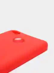 Красный чехол Xiaomi Redmi 4X, Сяоми Редми 4Х, силиконовый цветной матовый