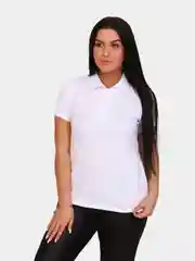 Белый поло женское Модтекс