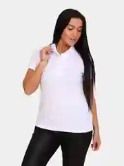 Белый поло женское Модтекс