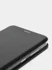 Черный чехол-книжка для Samsung Galaxy A02
