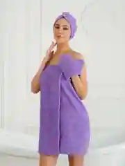 Набор для сауны женский, махровый, разные цвета, XL-3XL(50-58)