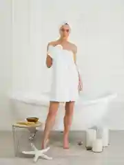 Набор для сауны женский, махровый, разные цвета, XL-3XL(50-58)