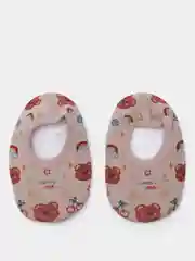 Карамельный детские носки-пинетки нескользящие