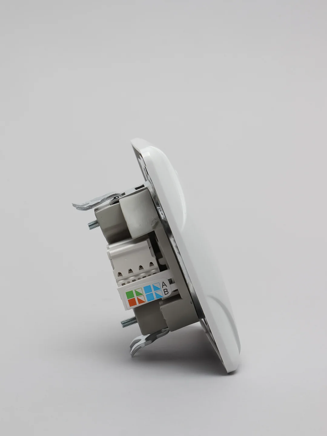Розетка компьютерная CAT5E RJ45 Маргарита, белая, М0035