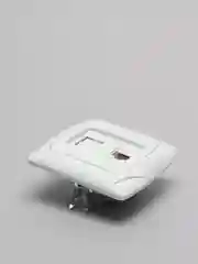 Розетка компьютерная CAT5E RJ45 Маргарита, белая, М0035