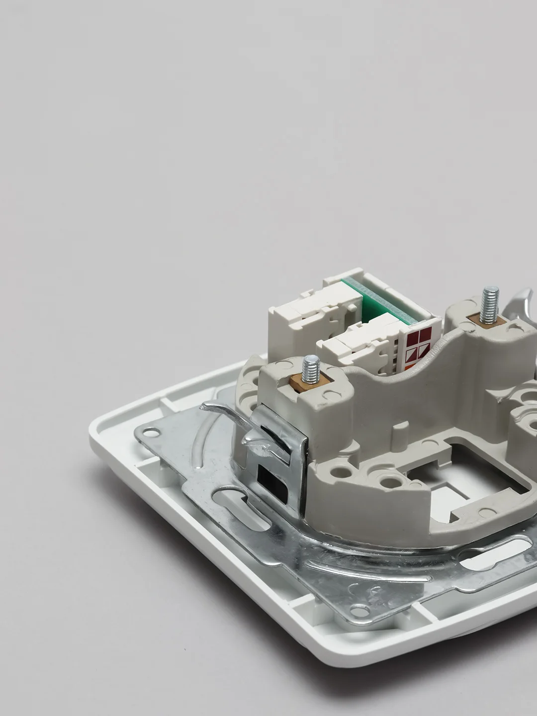 Розетка компьютерная CAT5E RJ45 Маргарита, белая, М0035