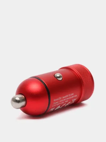 Черный автомобильное зарядное устройство HOCO Z32, быстрая зарядка QC3.0, 1 x USB, 3A, 18W