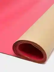Тёмно-розовый кожа искусственная для рукоделия, самоклеящаяся