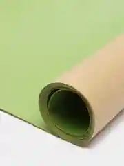 Лесной зеленый кожа искусственная для рукоделия, самоклеящаяся