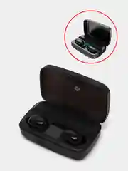 Черный беспроводные наушники EARbuds A10S, c powerbank