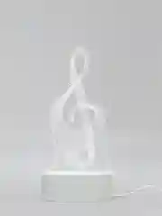 Голубой акриловый ночник