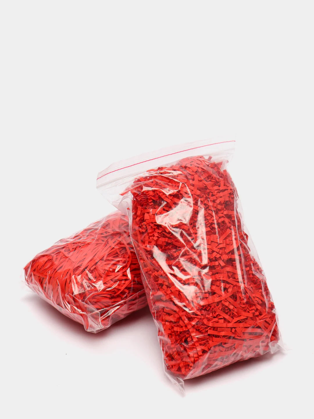 Коралловый наполнитель бумажный для коробок, стружка "Цветная бумага"