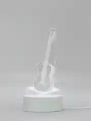 Лимонный акриловый ночник