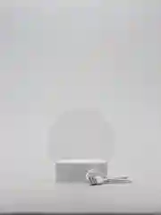 Бордовый акриловый ночник