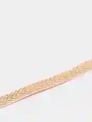 Розовый декоративная лента с рисунком  10 мм * 2 м
