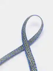 Синий декоративная лента с рисунком  10 мм * 2 м