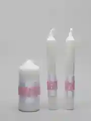 Семейный очаг с розовым узором