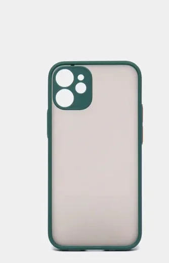 Чехол силиконовый матовый на iPhone 13, 12, 11, XR, 7, 8, SE, Pro, Max, полупрозрачный