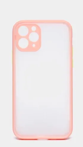 Чехол силиконовый матовый на iPhone 13, 12, 11, XR, 7, 8, SE, Pro, Max, полупрозрачный