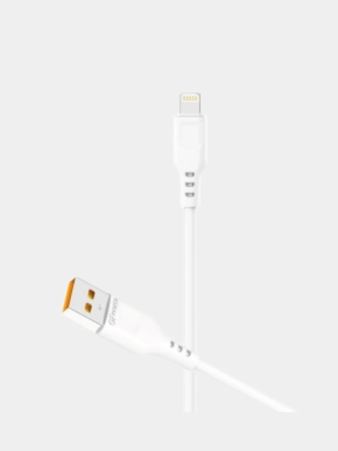 Белый кабель зарядный GF POWER, 1 м, Micro-USB/Type-C/Lighthing для Android и Apple iPhone