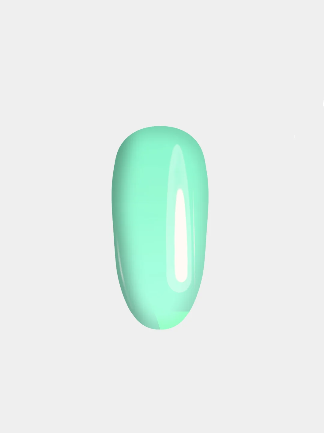 Гель лак для ногтей LuckyLak classic №094, 8g, светлый зеленый, мятный для маникюра