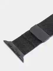 Черный ремешок для Apple Watch, "Миланская петля"