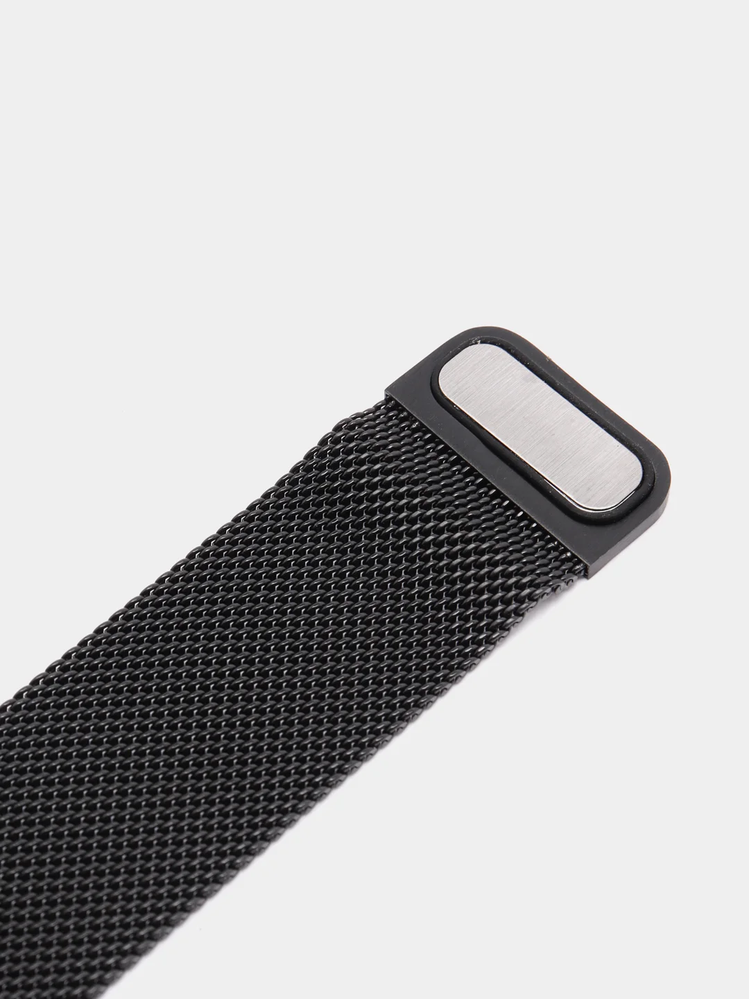 Черный ремешок для Apple Watch, "Миланская петля"
